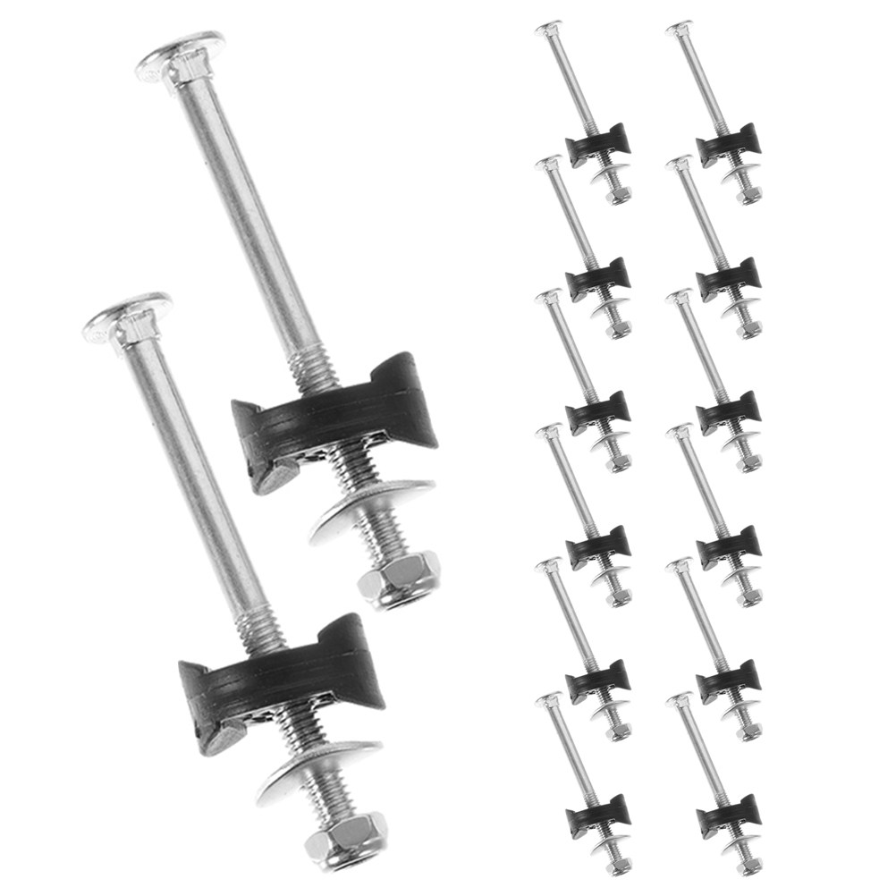 Stabilizer Screw In - 14Pcs Trampoline Screws Nuts Galvanized Steel