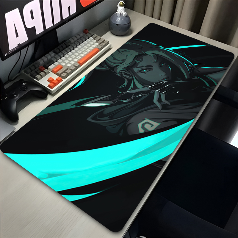 Gaming Keyboard Easy To Clean - Mouse Pad Hot Game Valorant Jett