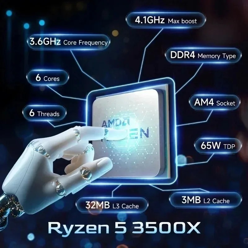 AMD R5 3500X Original Brand Ne - đánh giá và giá Amd Cpu Ryzen 5