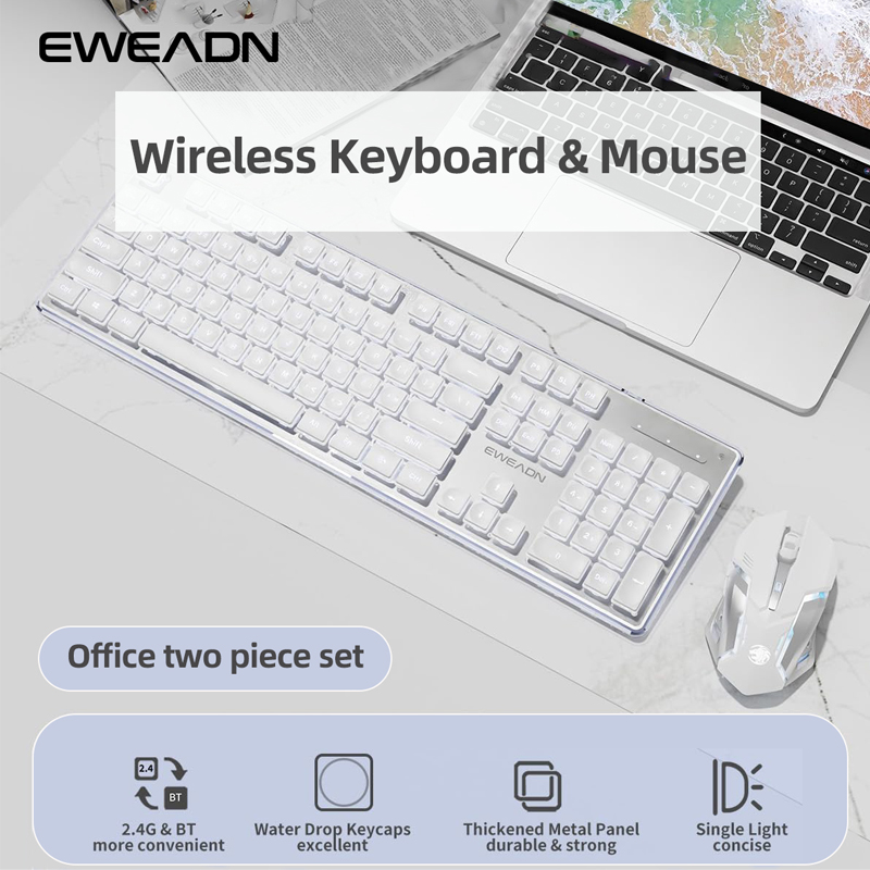 EWEADN V3 wireless Silent Offi - đánh giá và giá Gaming Keyboard And Mouse Combo