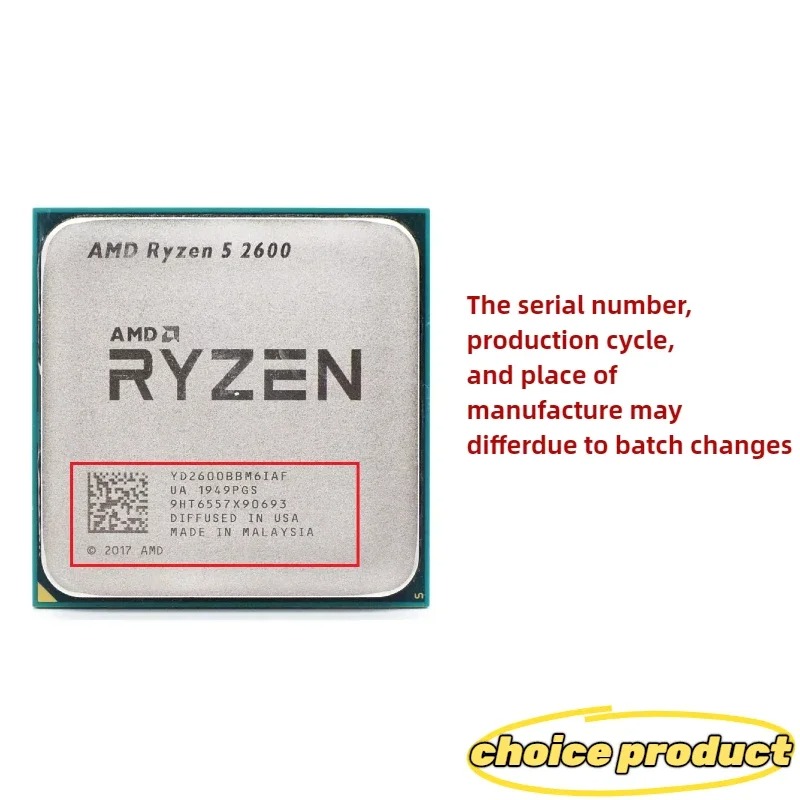 AMD Ryzen 5 R5 2600 3.4GHz 6-C - đánh giá và giá Amd Cpu Ryzen 5