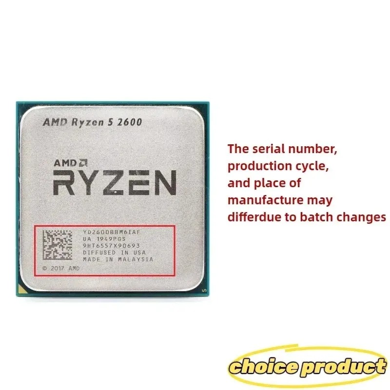 AMD Ryzen 5 2600 Original Desk - đánh giá và giá Amd Cpu Ryzen 5