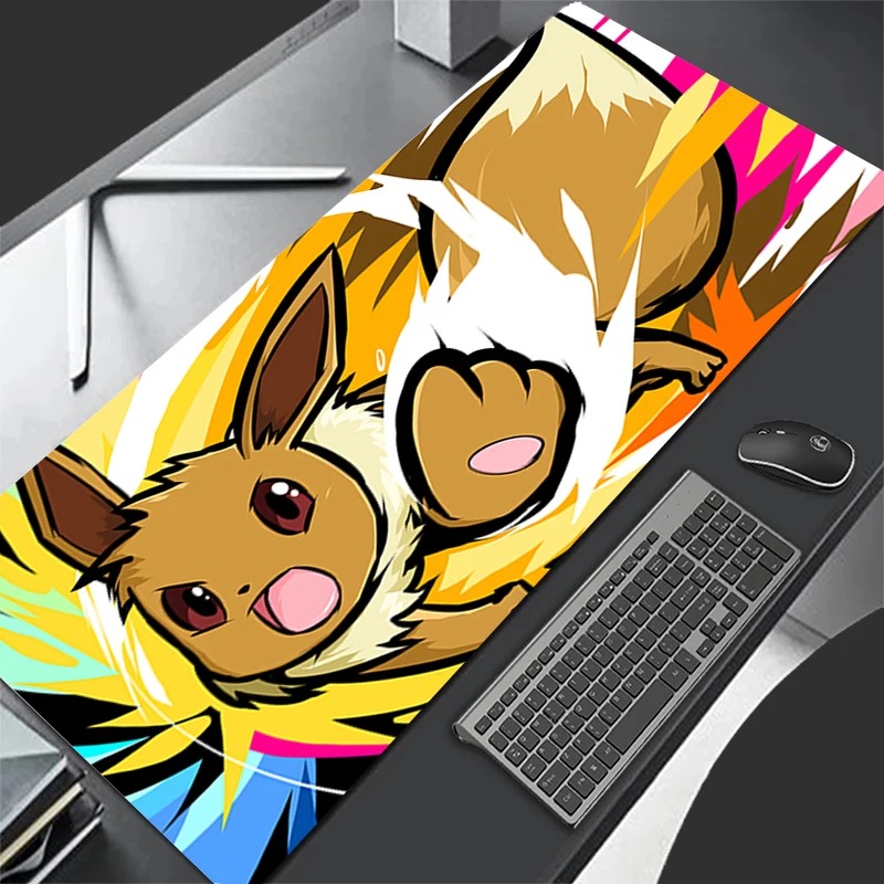P-Pokemon Eevee Anime Gaming M - đánh giá và giá Gaming Keyboard Easy To Clean