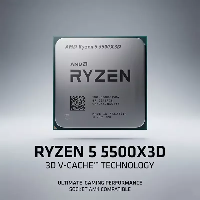 AMD Ryzen 5 5500X3D R5 5500X3D - đánh giá và giá Amd Cpu Ryzen 5
