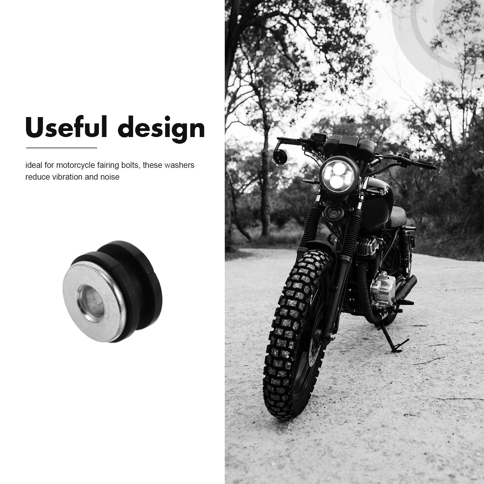 10Pcs Motorcycle Rubber Gasket - đánh giá và giá Gasket Mount Kit