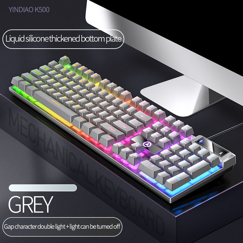 104 Keys Gaming Keyboard Wired - đánh giá và giá Gaming Keyboard And Mouse Set