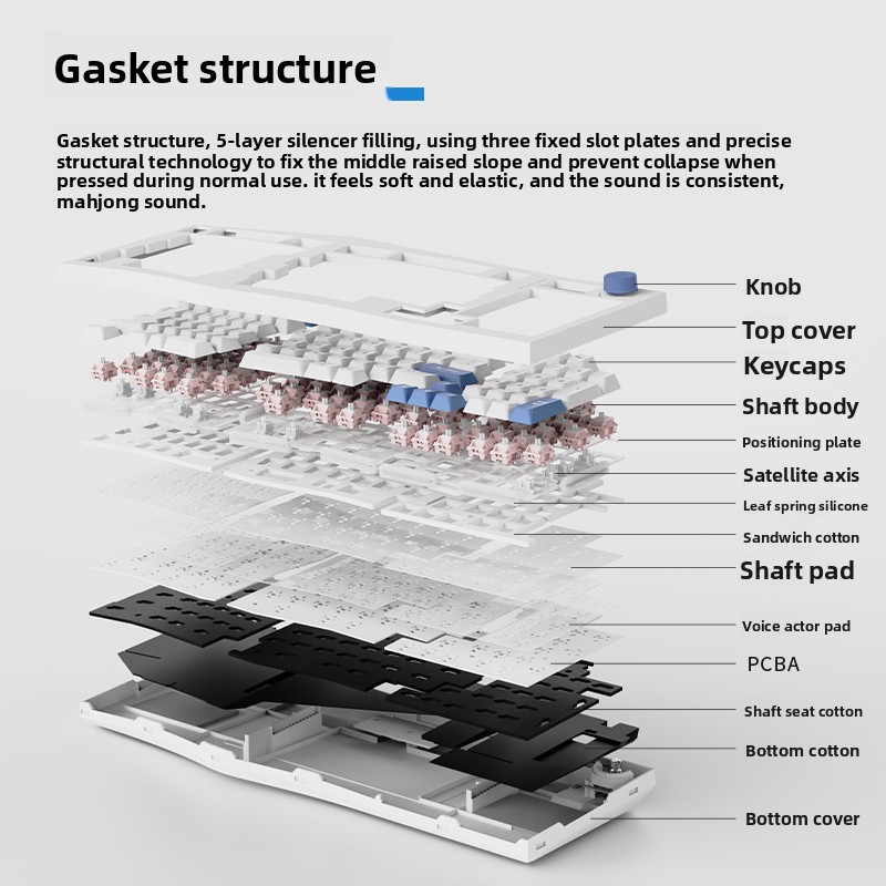 FEKER Alice98pro Mechanical Ke - đánh giá và giá Gaming Keyboard Hot Swappable