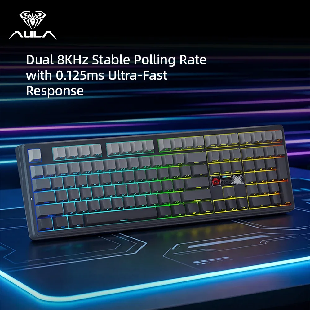 AULA F108 Pro V2 Mechanical Ke - đánh giá và giá Gaming Keyboard Hot Swappable