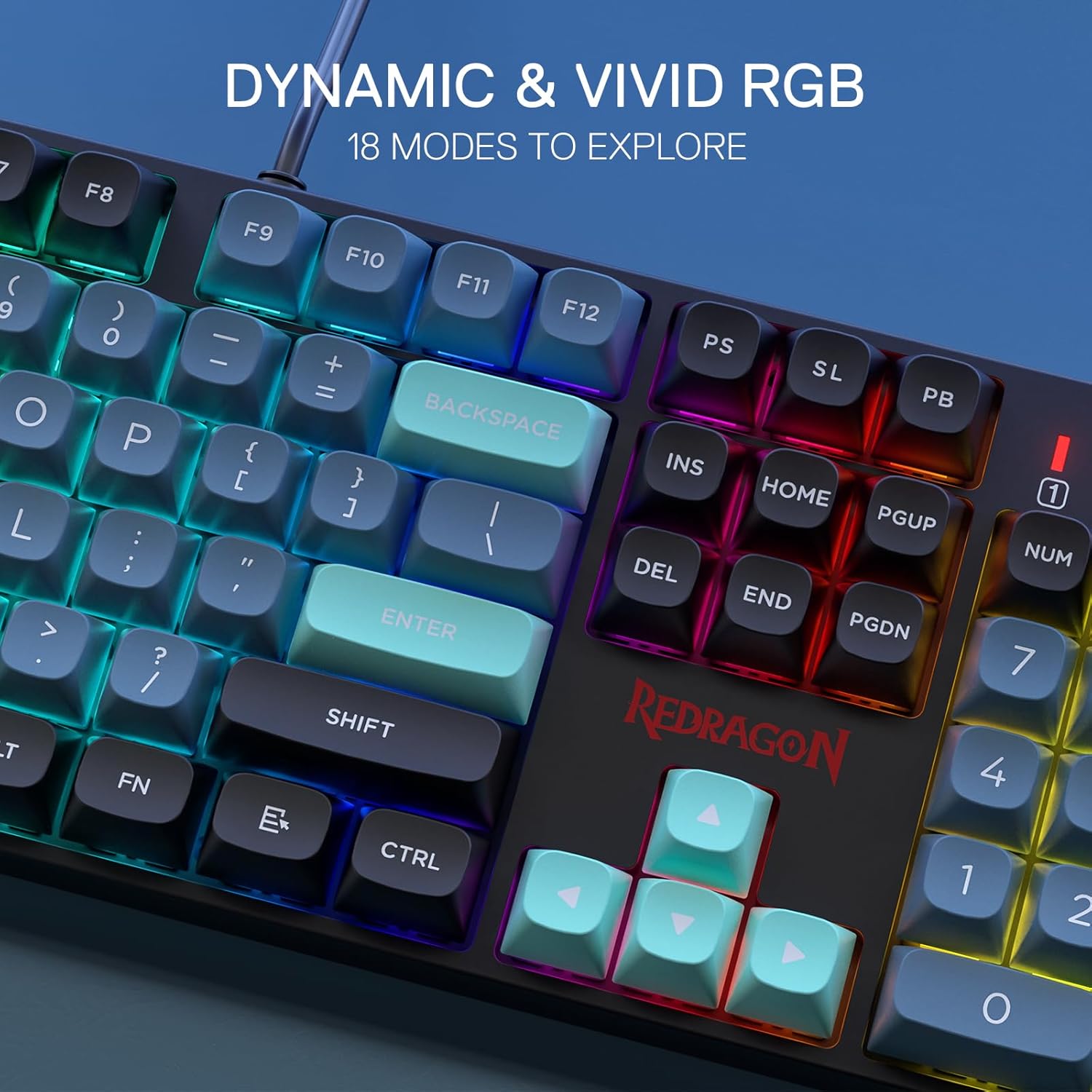 Redragon K582 SE Wired RGB 104 - đánh giá và giá Keyboard Gaming Mac