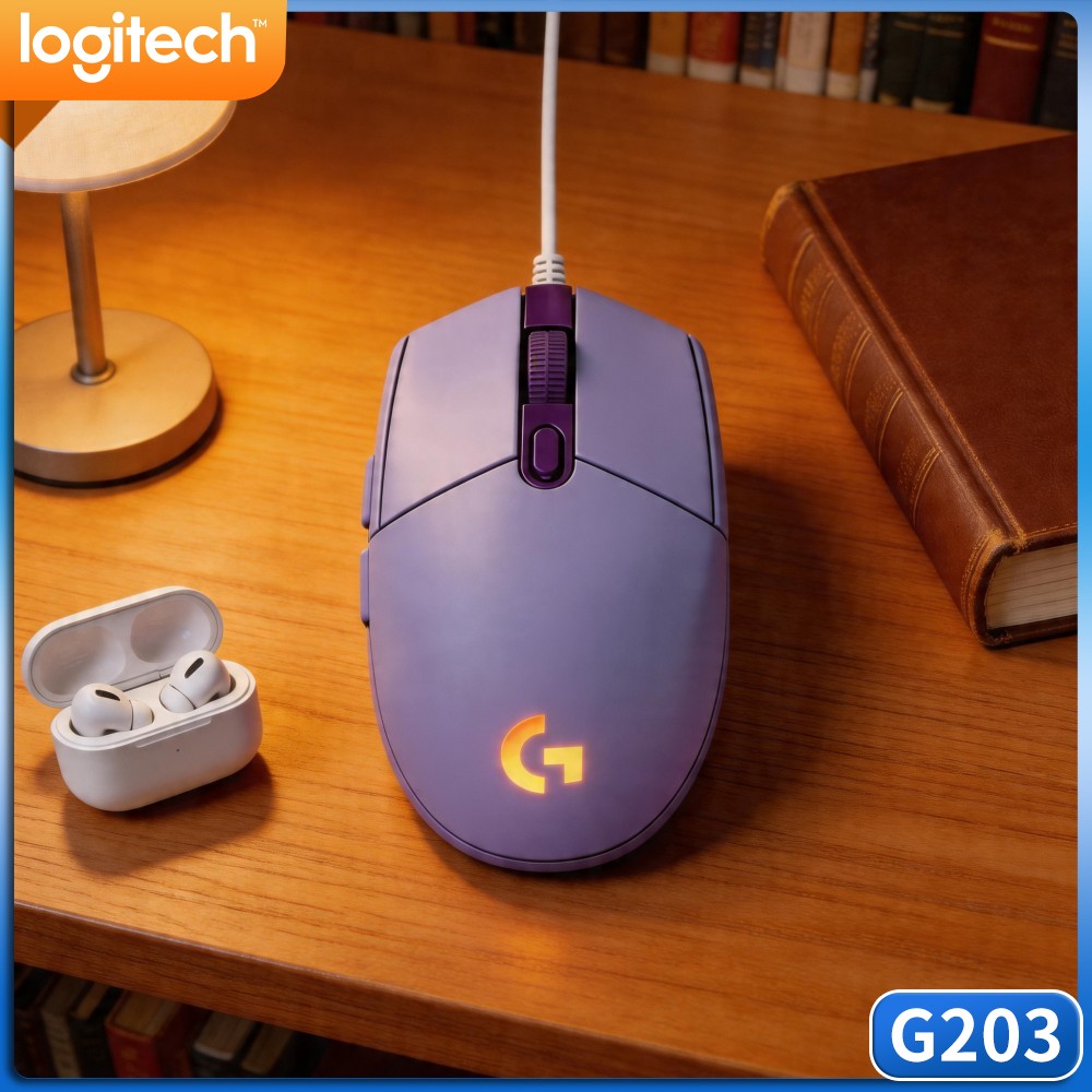 Logitech G203 Wired Gaming Mou - đánh giá và giá Logitech Mouse G203