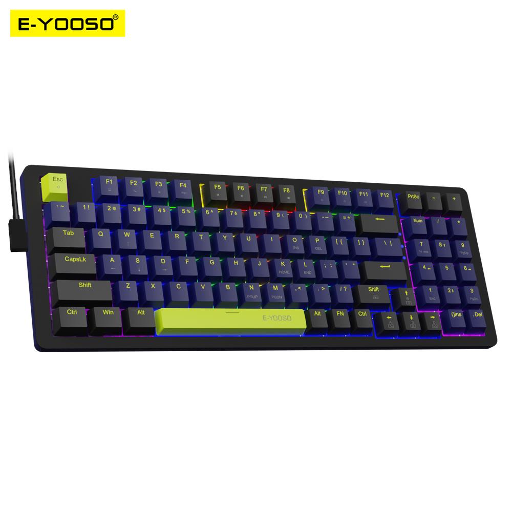 E-YOOSO Z94 USB Chơi Game Cơ K - đánh giá và giá Gaming Keyboard Budget